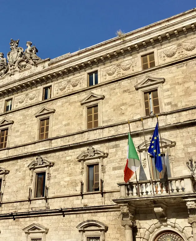 イタリアの街並み